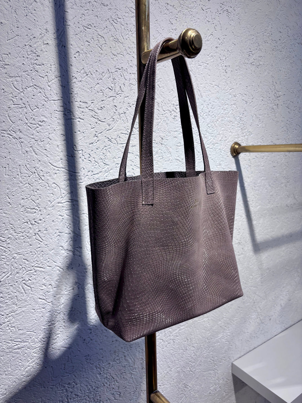 SHOPPING BAG MINI GECO SATIN LUNA