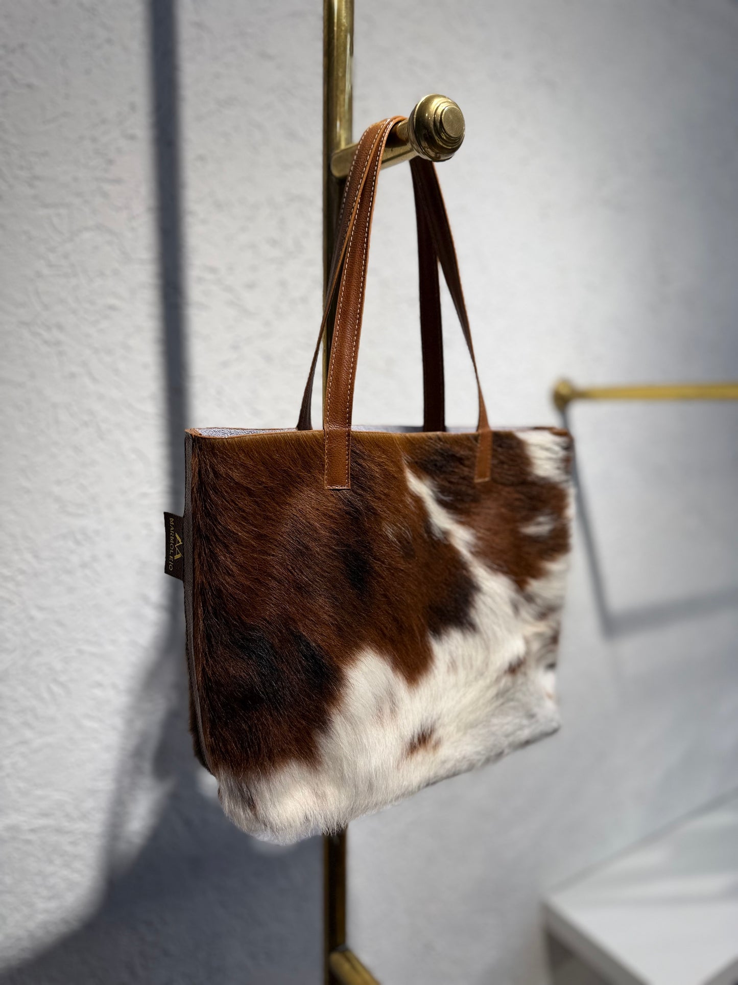 SHOPPING BAG MINI PELO NATURAL