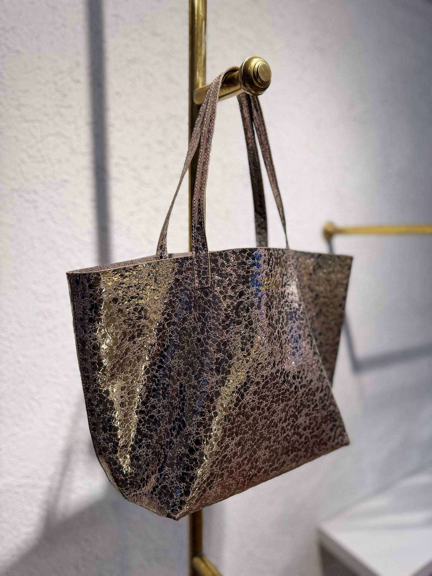 SHOPPING BAG MEDIANO ZIRCON LUNA