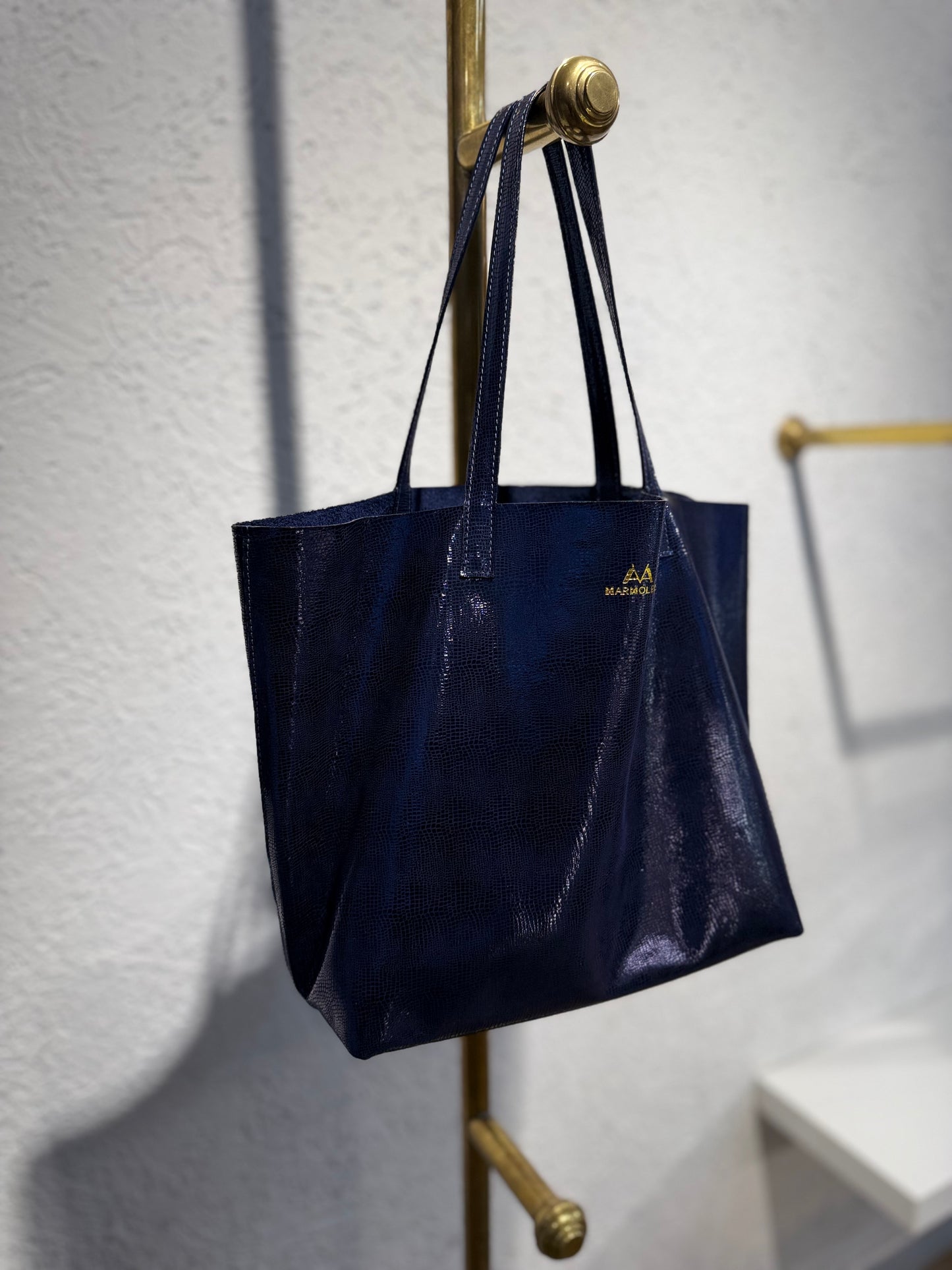 SHOPPING BAG MEDIANO UMA AZUL NOCHE