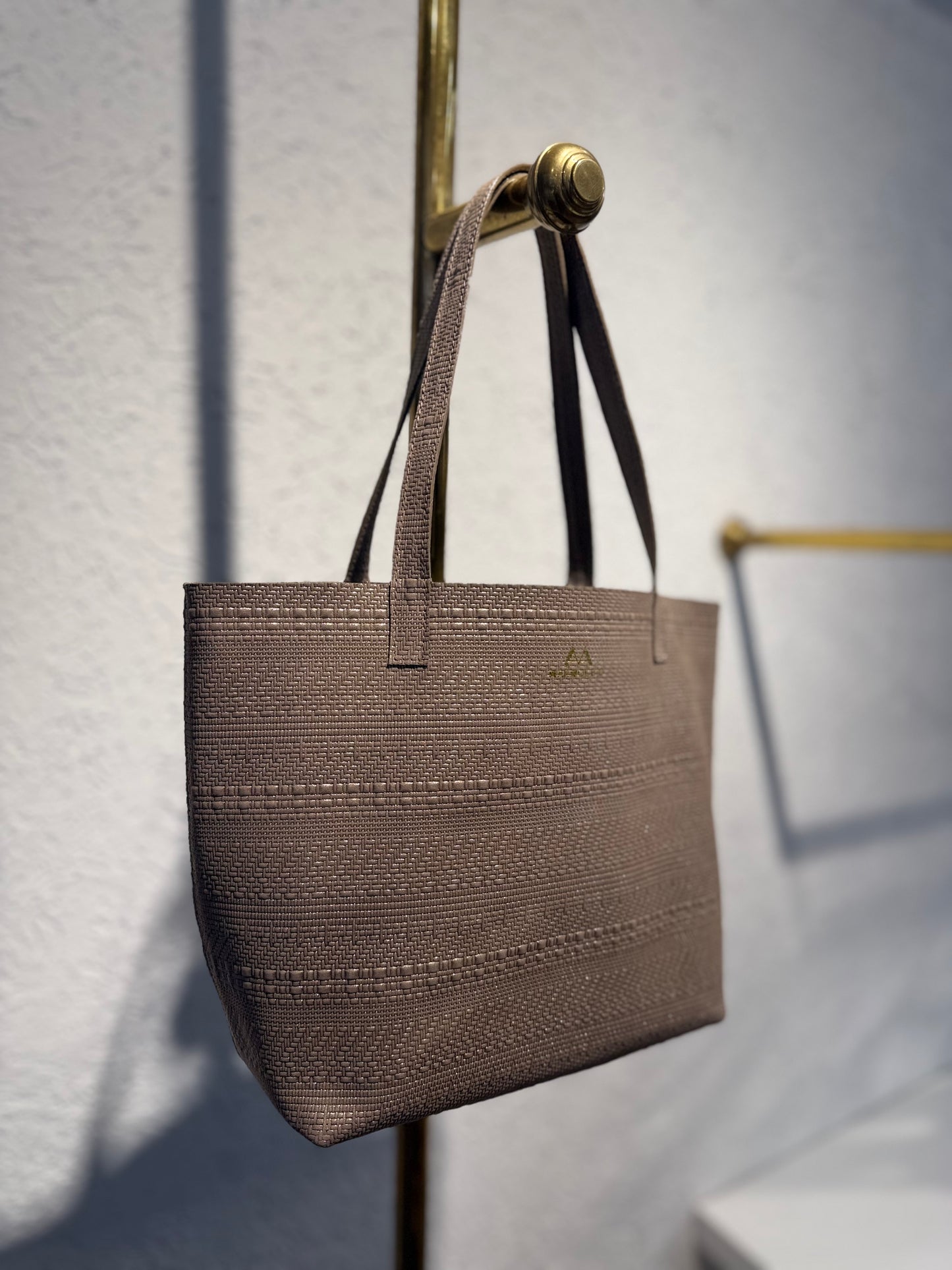 SHOPPING BAG MINI VENER SATIN LUNA