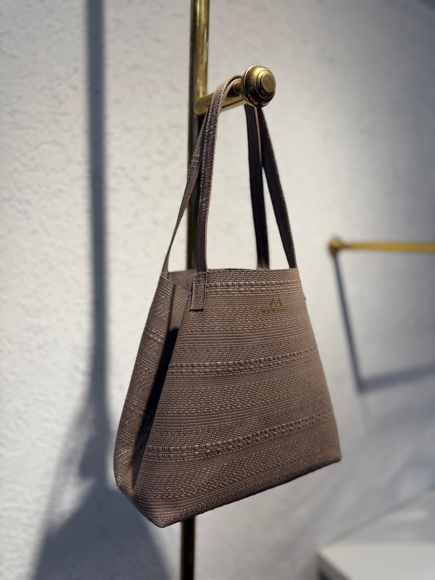 SHOPPING BAG MINI VENER SATIN LUNA