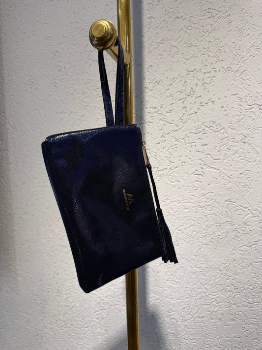 CLUTCH MEDIANO UMA AZUL NOCHE