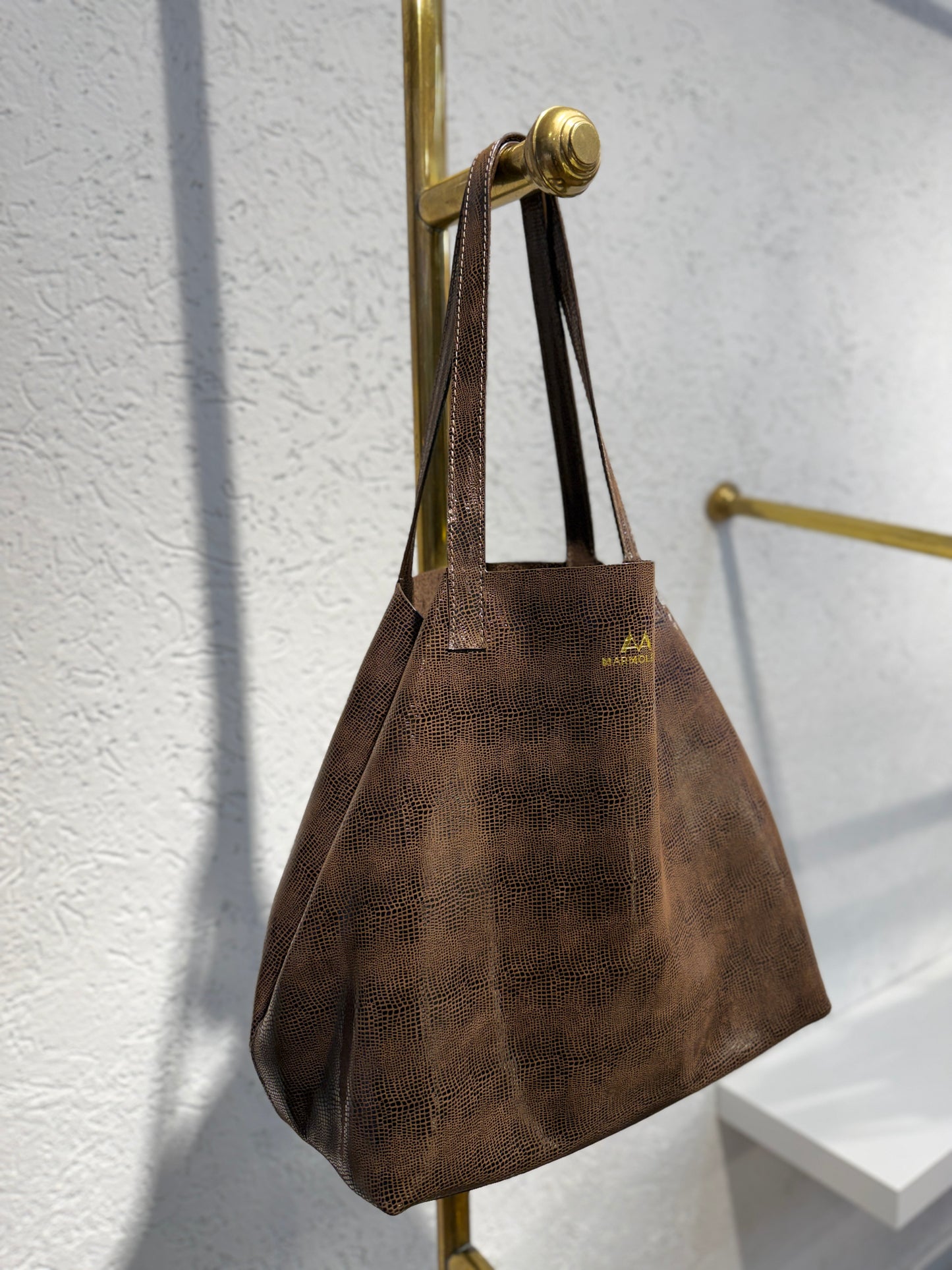 SHOPPING BAG MEDIANO UMA CHOCOLATE
