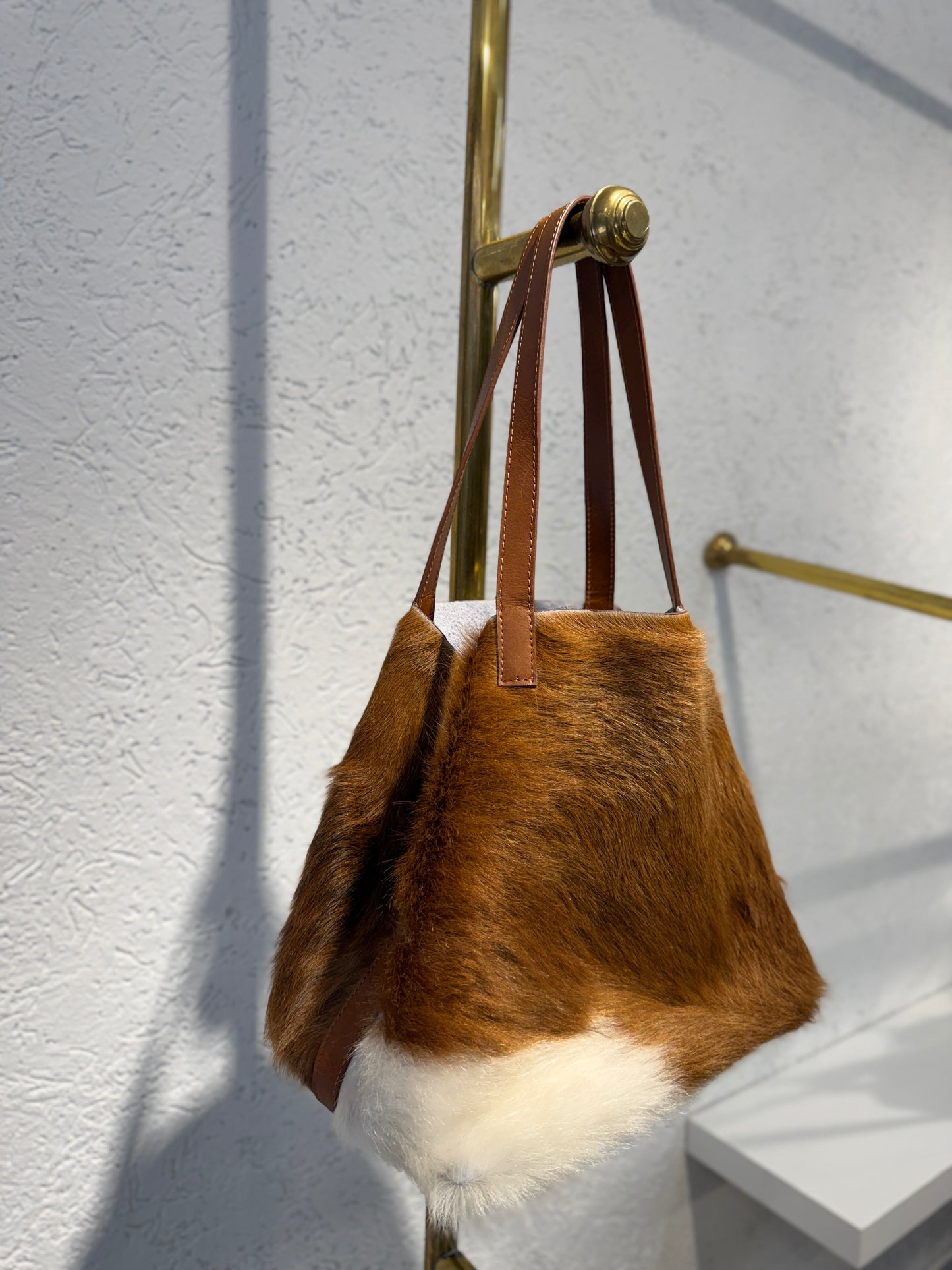 SHOPPING BAG MEDIANO PELO NATURAL