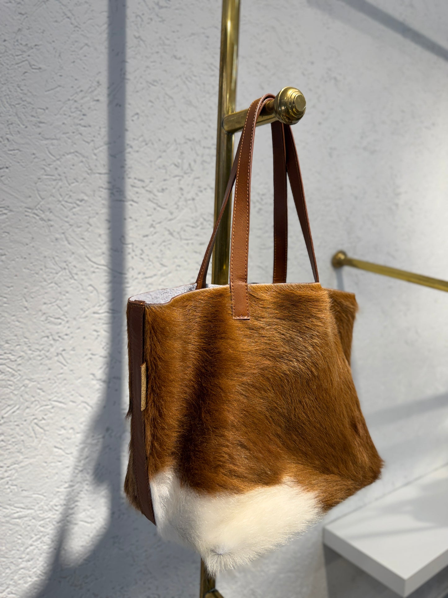 SHOPPING BAG MEDIANO PELO NATURAL