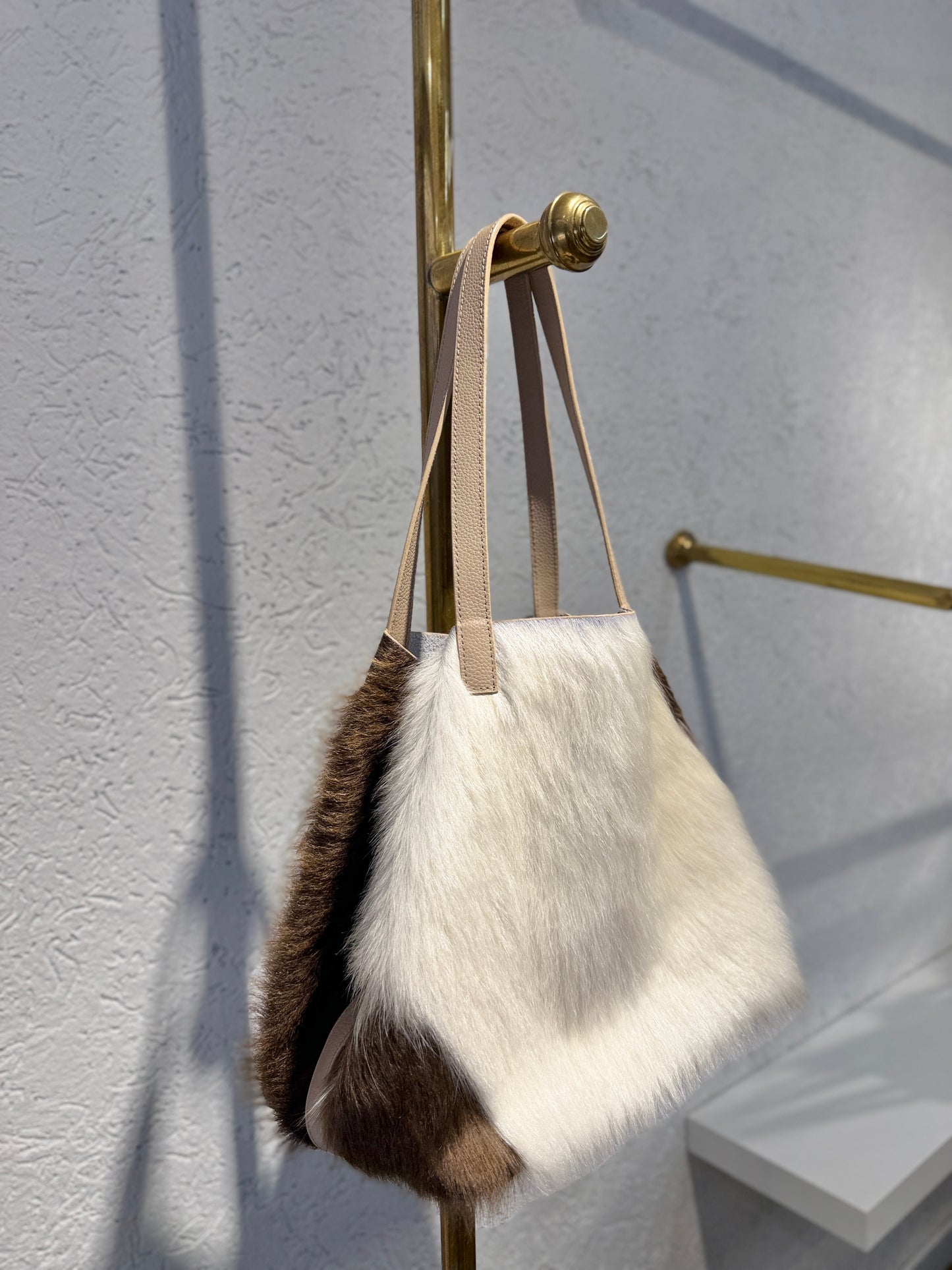 SHOPPING BAG MEDIANO PELO NATURAL