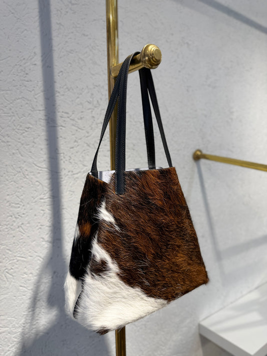 SHOPPING BAG MINI PELO NATURAL