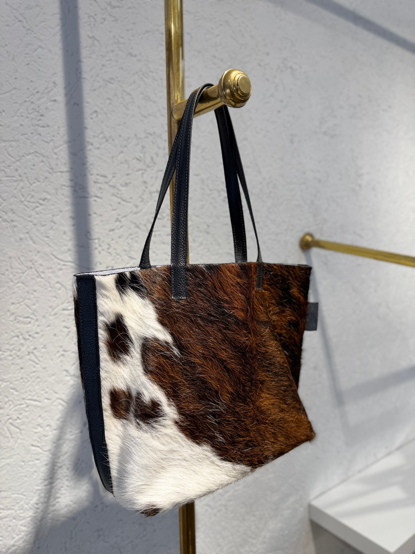 SHOPPING BAG MINI PELO NATURAL