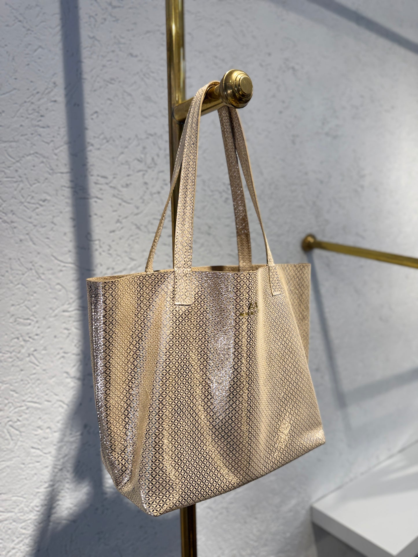 SHOPPING BAG MINI YAXA ORO