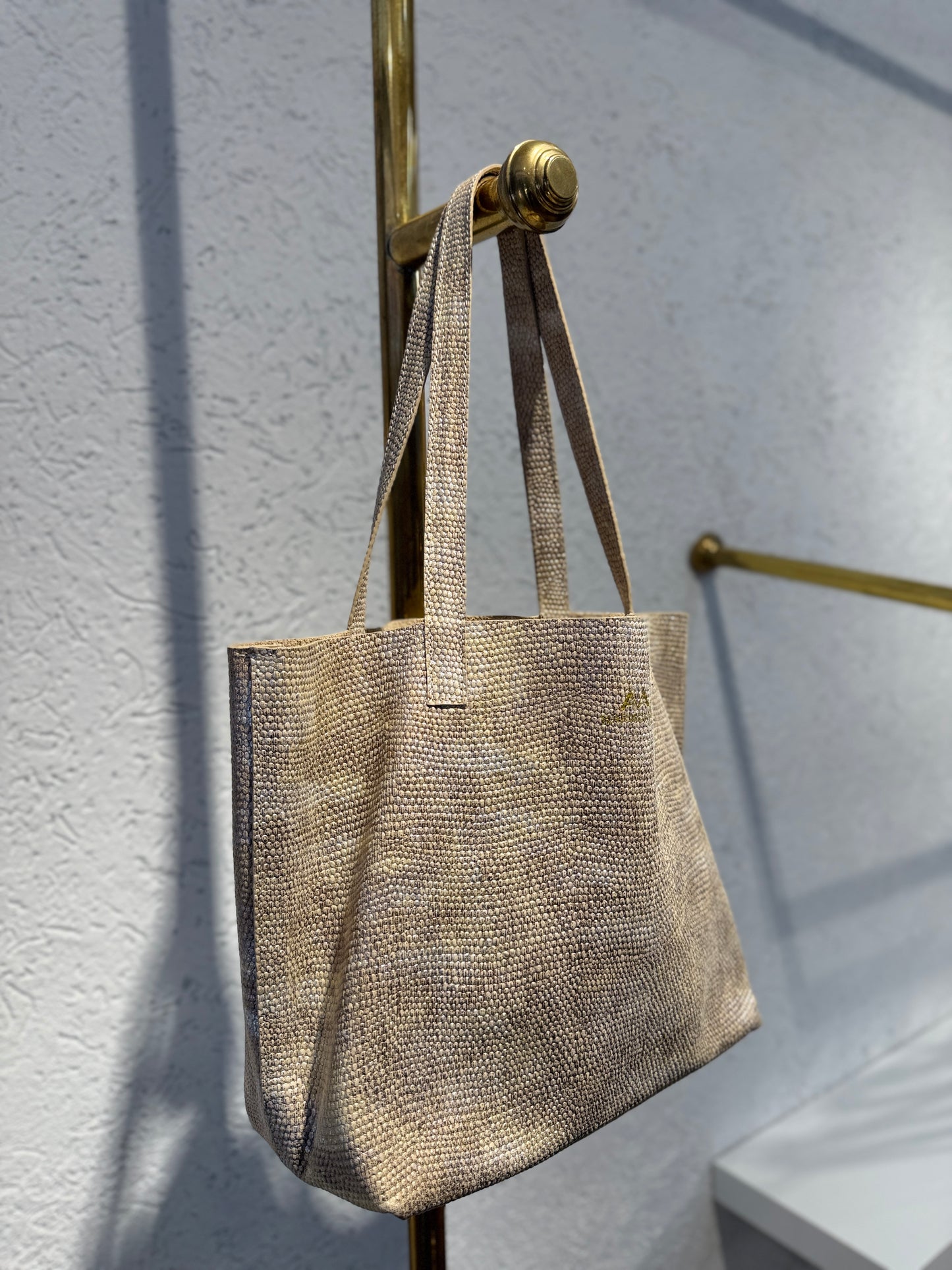 SHOPPING BAG MINI PRAGA ORO