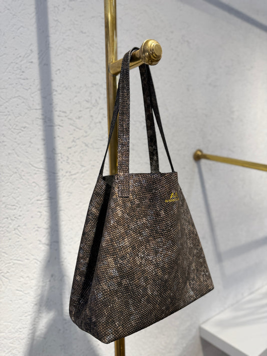 SHOPPING BAG MINI PRAGA NEGRO
