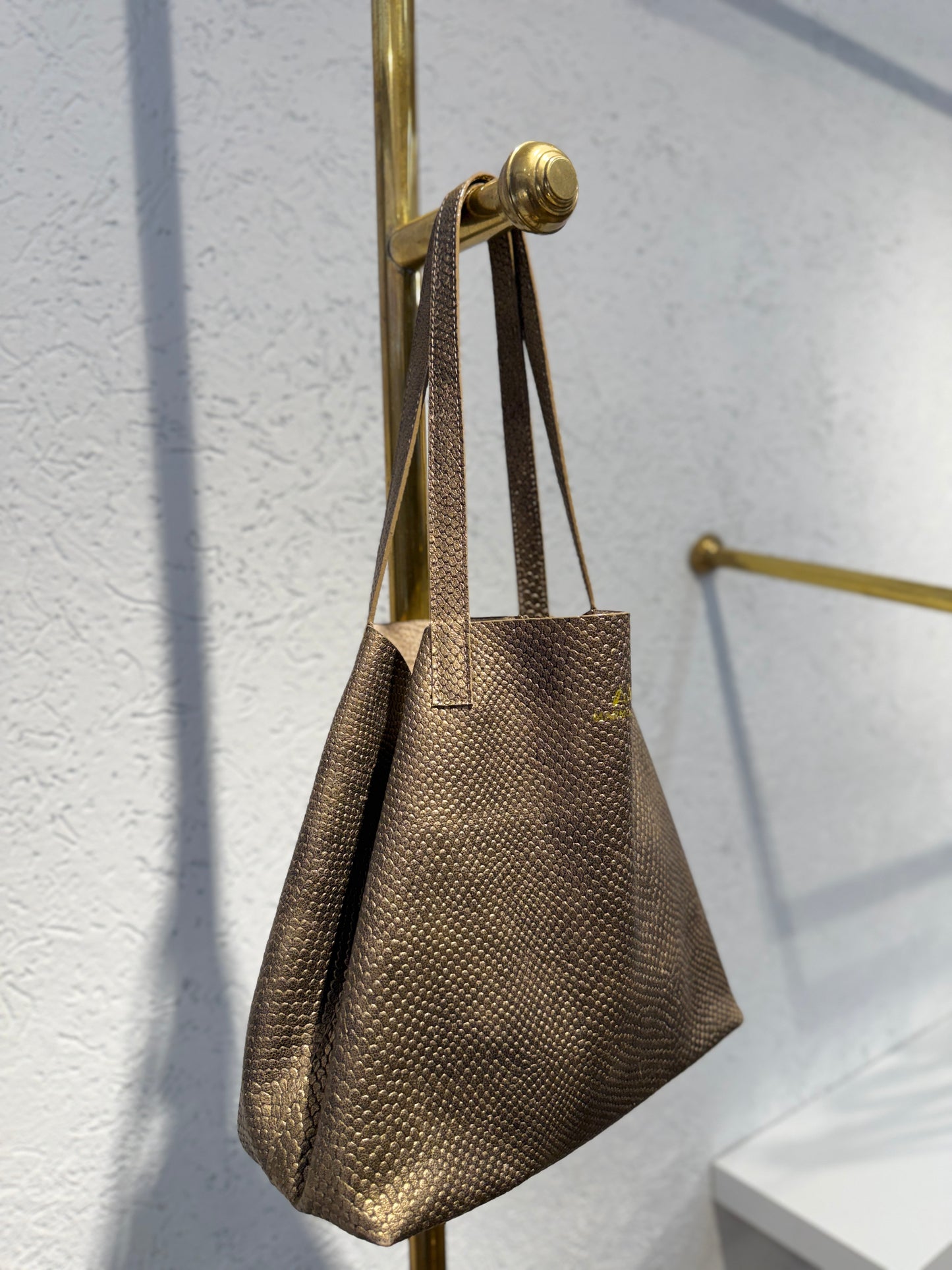 SHOPPING BAG MINI GRANADA COBRE