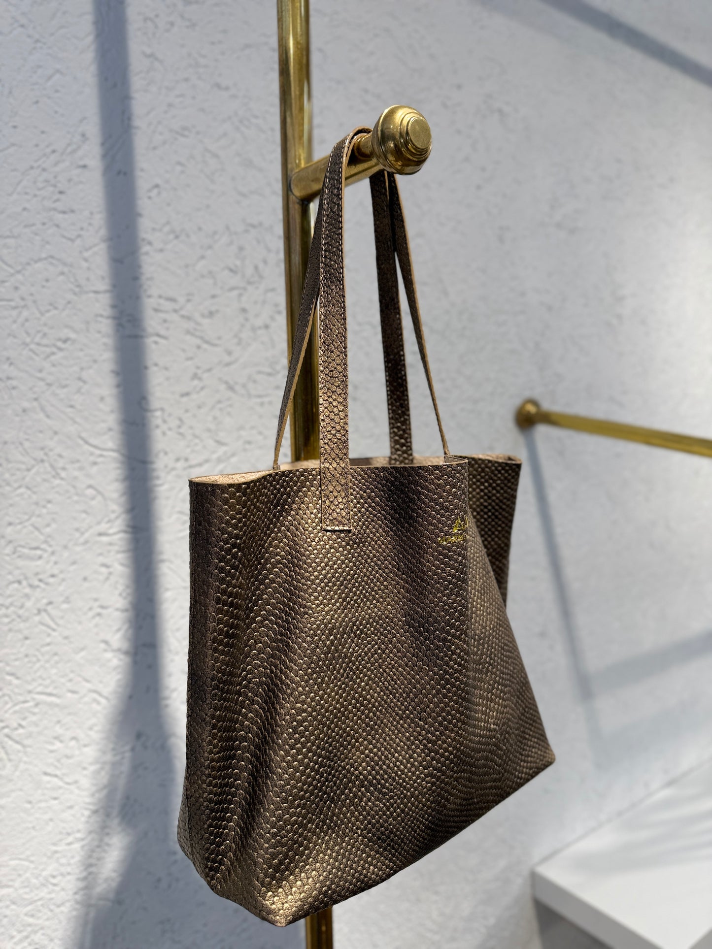 SHOPPING BAG MINI GRANADA COBRE