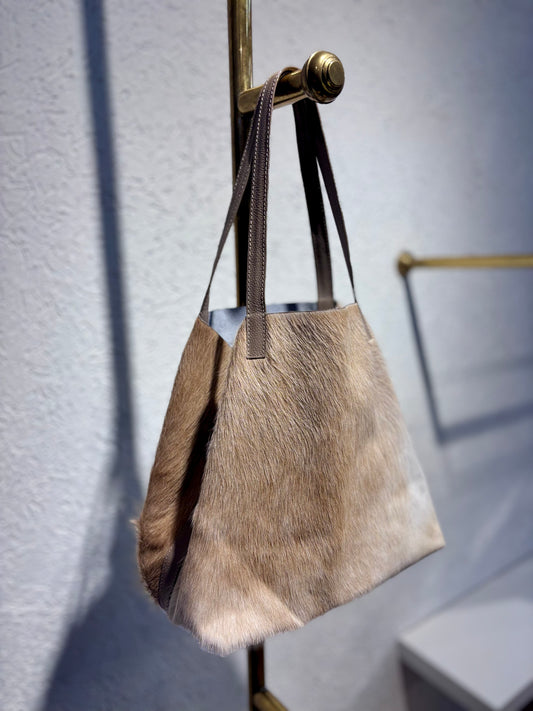 SHOPPING BAG MEDIANO PELO NATURAL