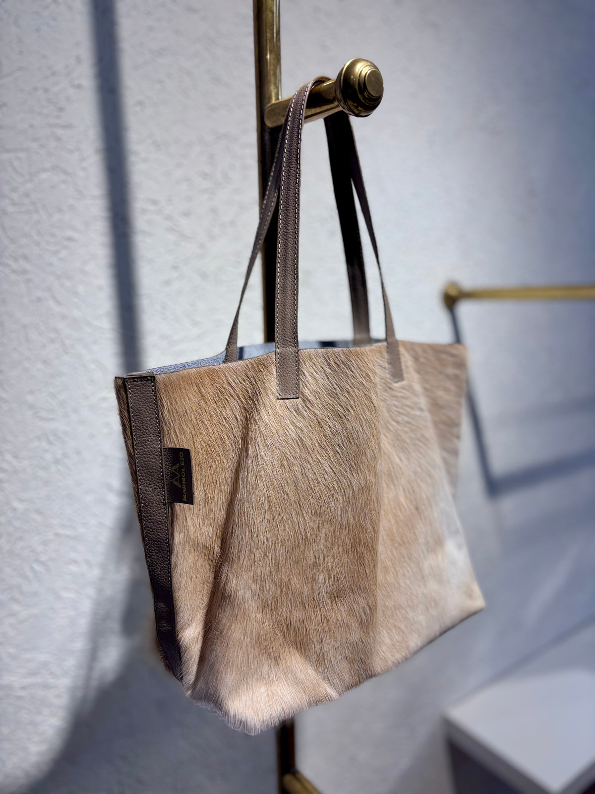 SHOPPING BAG MEDIANO PELO NATURAL