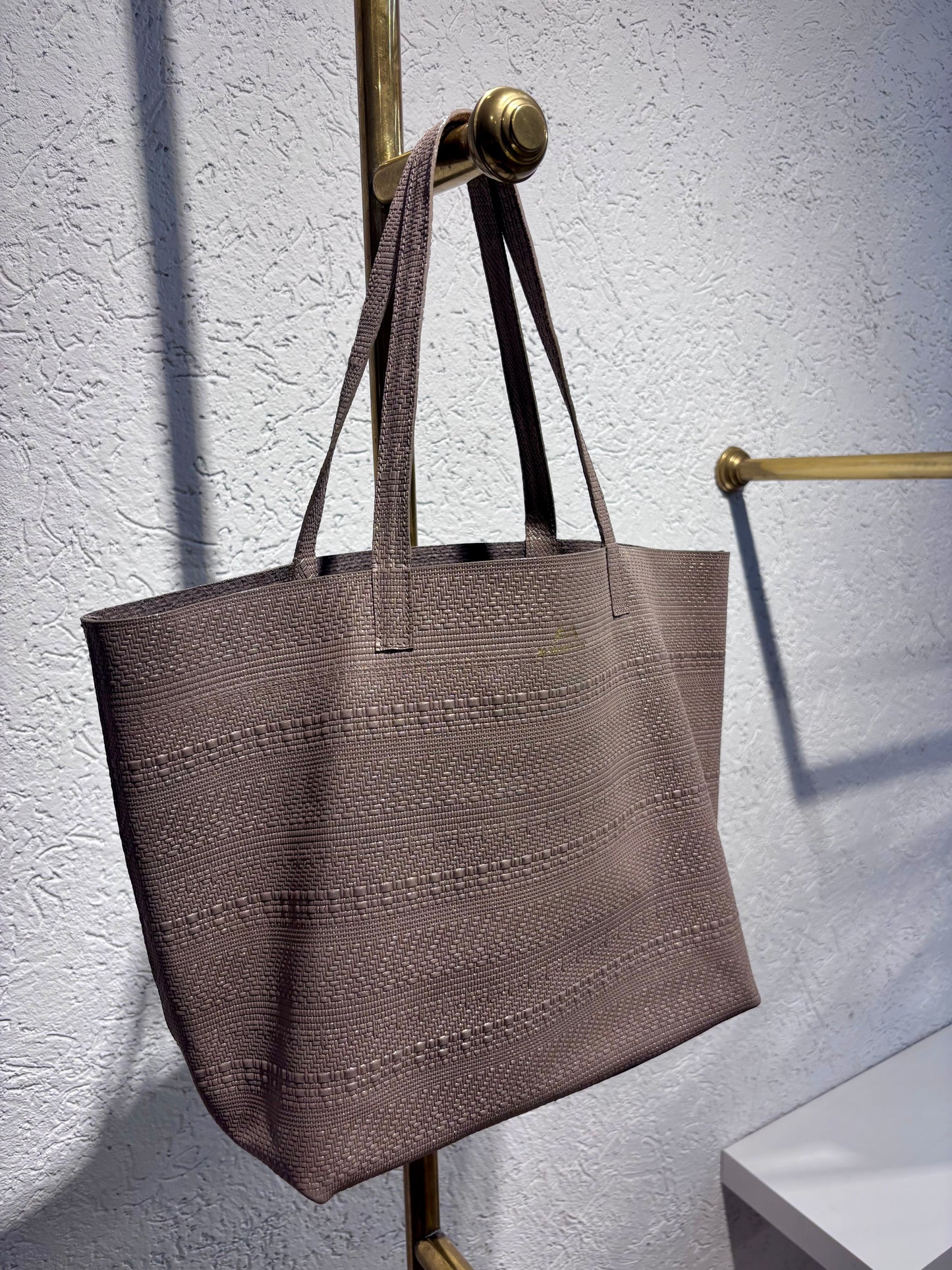 SHOPPING BAG MEDIANO VENER SATIN LUNA