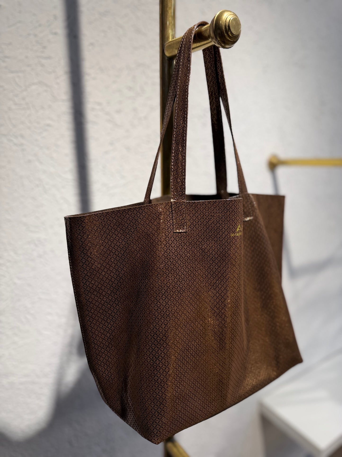 SHOPPING BAG MEDIANO YAXA COBRE