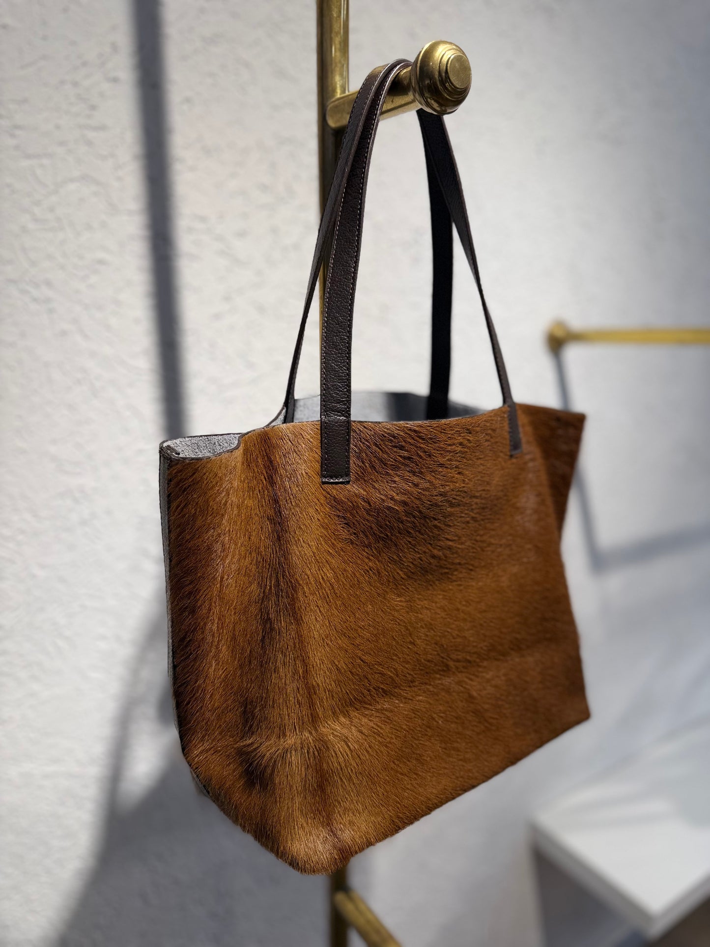 SHOPPING BAG MEDIANO PELO NATURAL