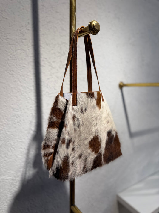 SHOPPING BAG MINI PELO NATURAL