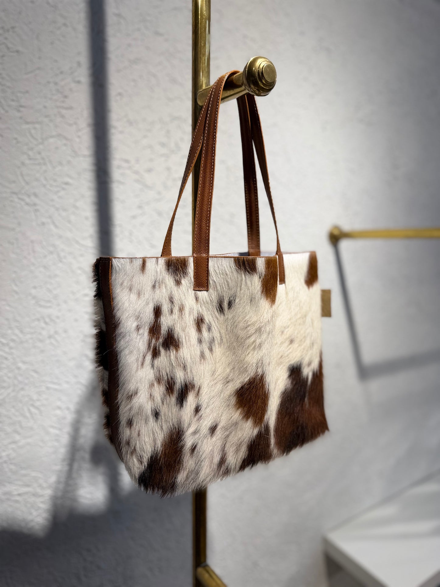 SHOPPING BAG MINI PELO NATURAL
