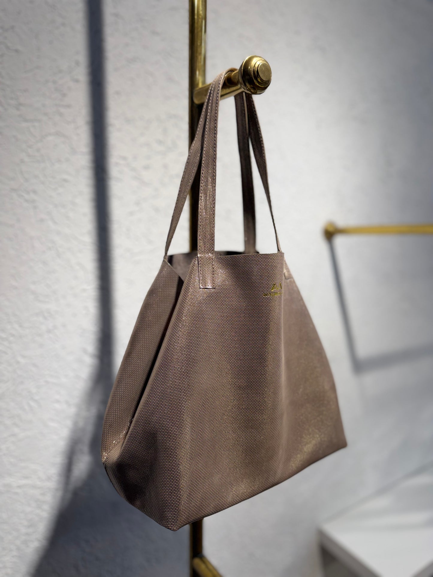 SHOPPING BAG MEDIANO SANTORINI LUNA