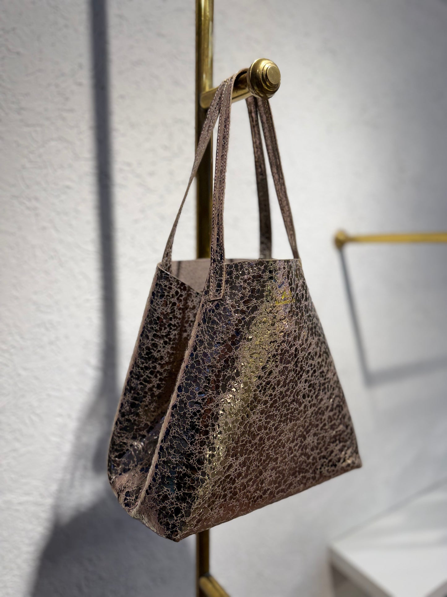 SHOPPING BAG MEDIANO ZIRCON LUNA