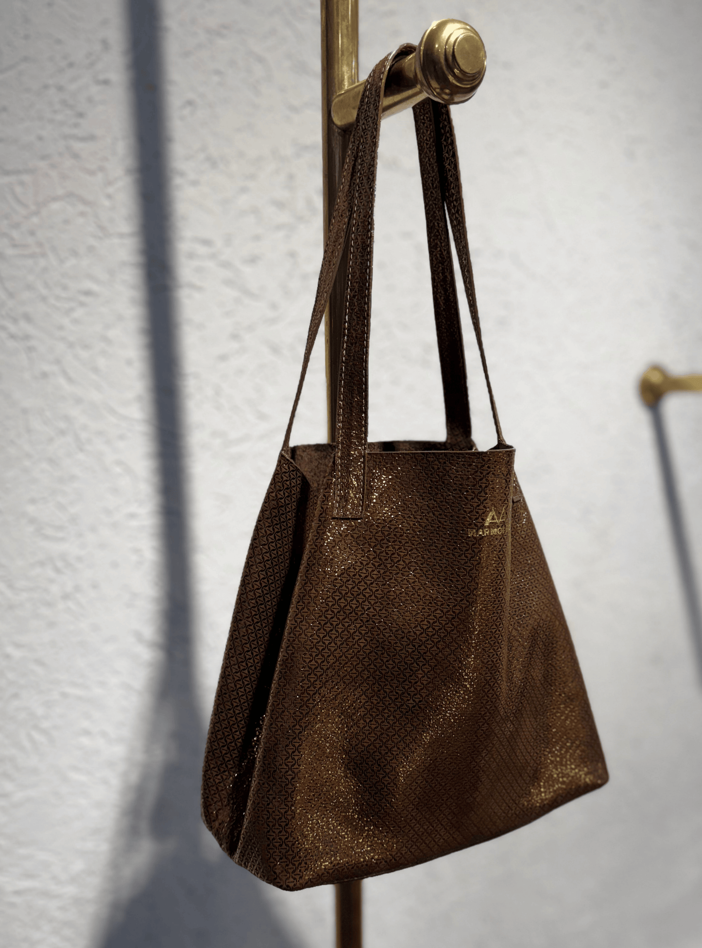 SHOPPING BAG MINI YAXA COBRE
