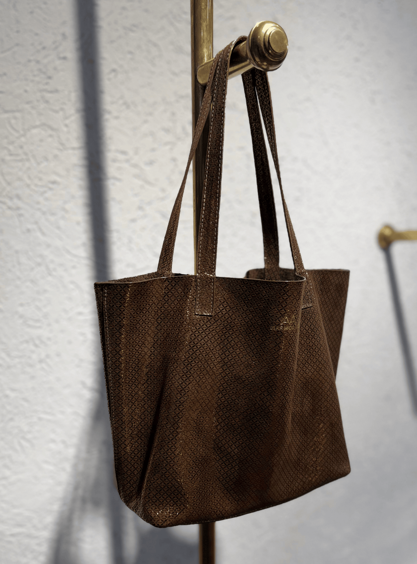 SHOPPING BAG MINI YAXA COBRE