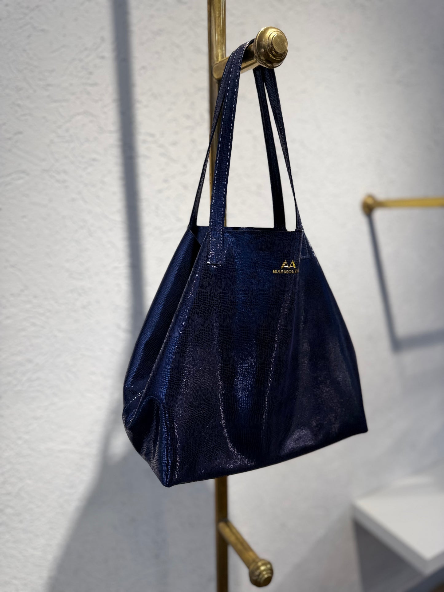 SHOPPING BAG MEDIANO UMA AZUL NOCHE