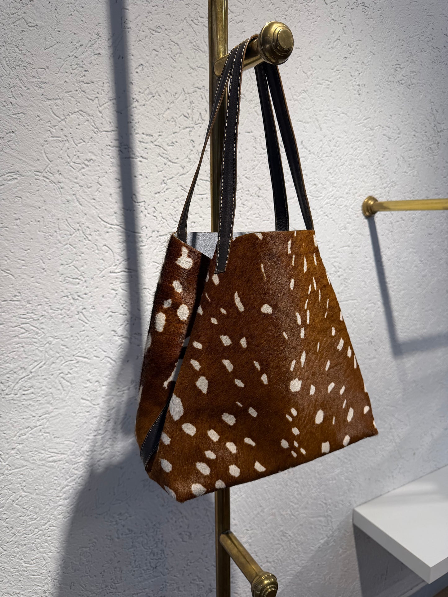 SHOPPING BAG MEDIANO PELO NATURAL BAMBI