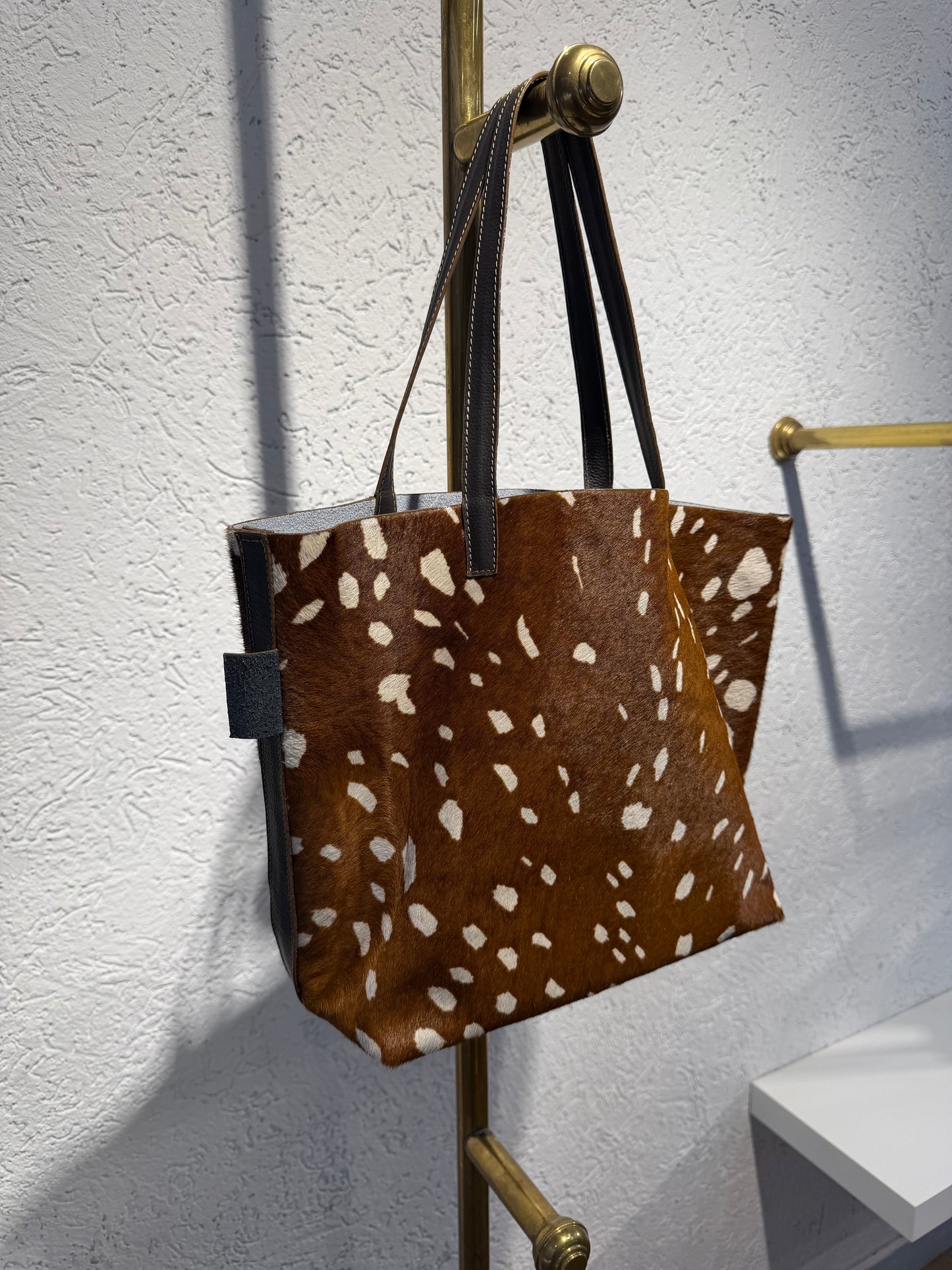 SHOPPING BAG MEDIANO PELO NATURAL BAMBI