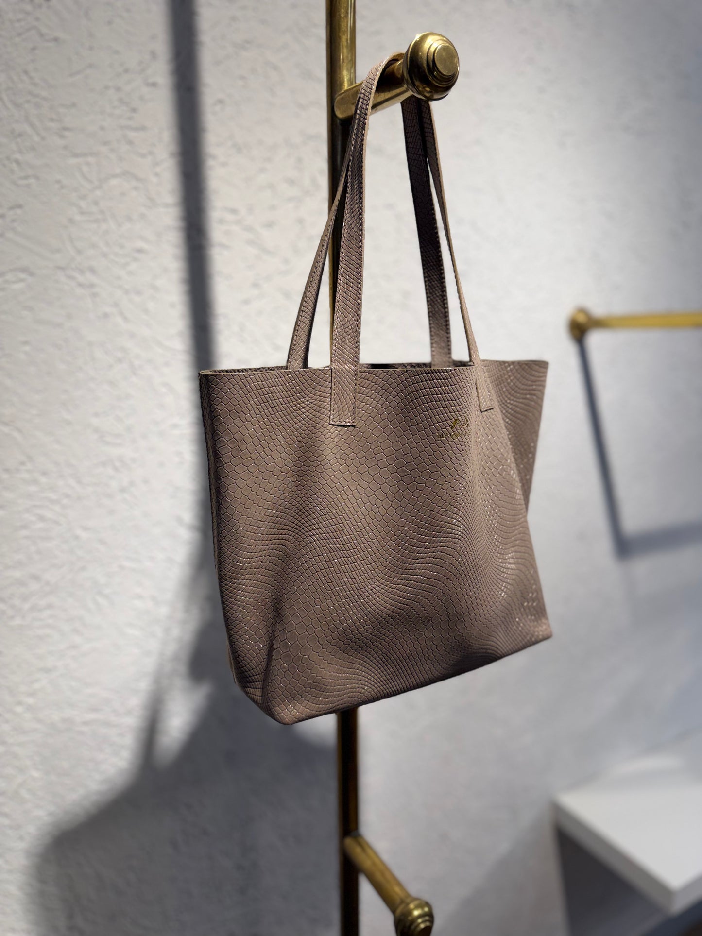SHOPPING BAG MINI GECO SATIN LUNA