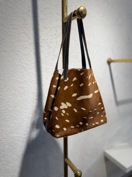 SHOPPING BAG MINI PELO NATURAL BAMBI