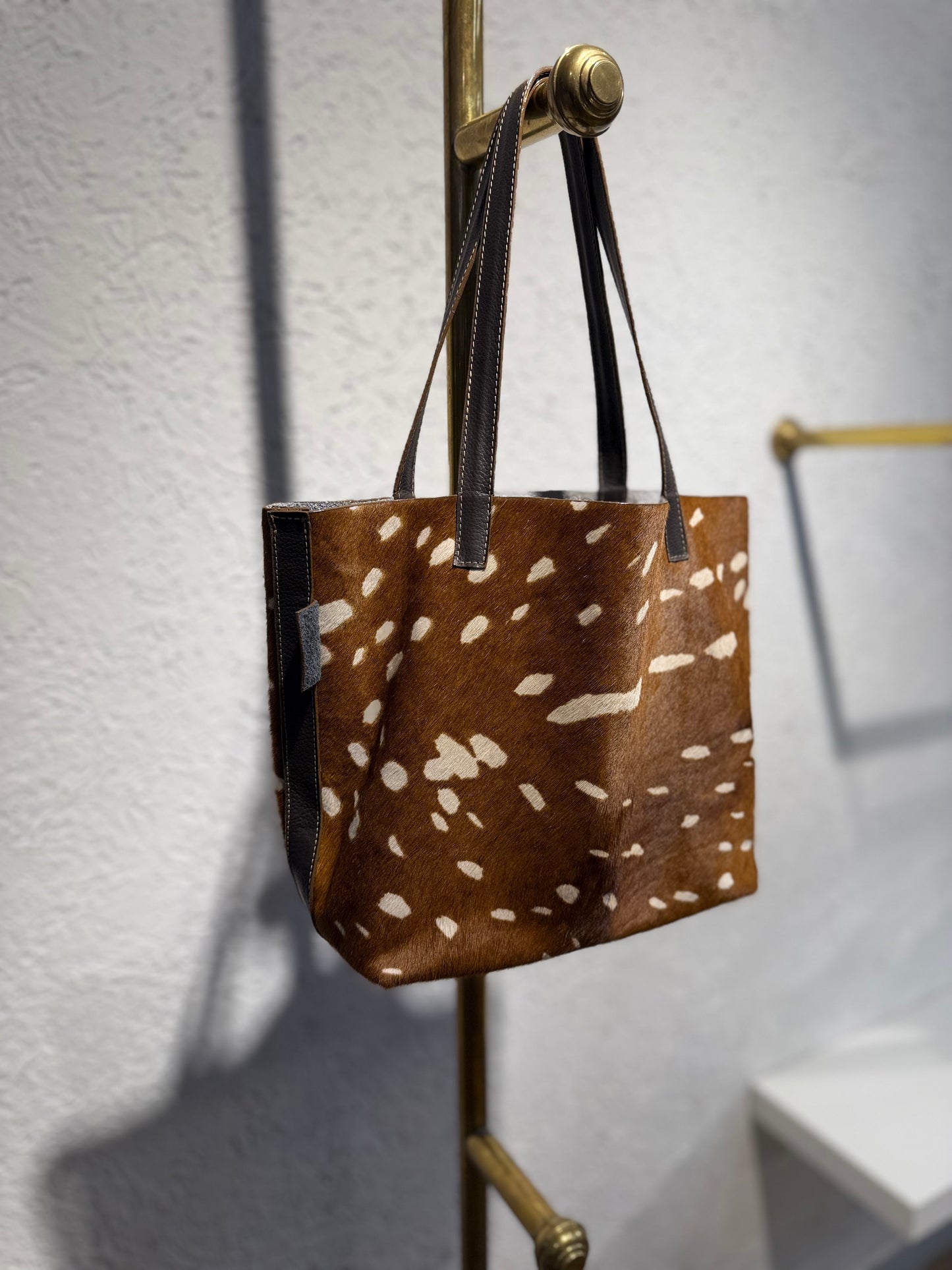 SHOPPING BAG MINI PELO NATURAL BAMBI